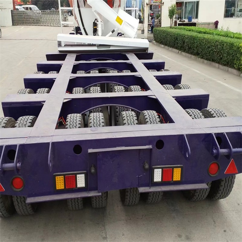 100t Lowbed Semi Trailer