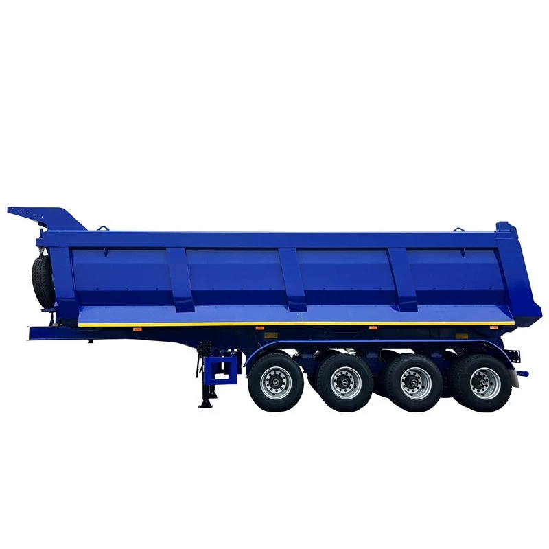4 Axle Rear Dumper Semi Trailer