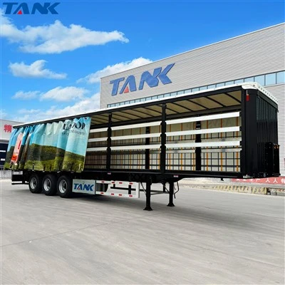 3 Axel Side Curtani semi - trailer